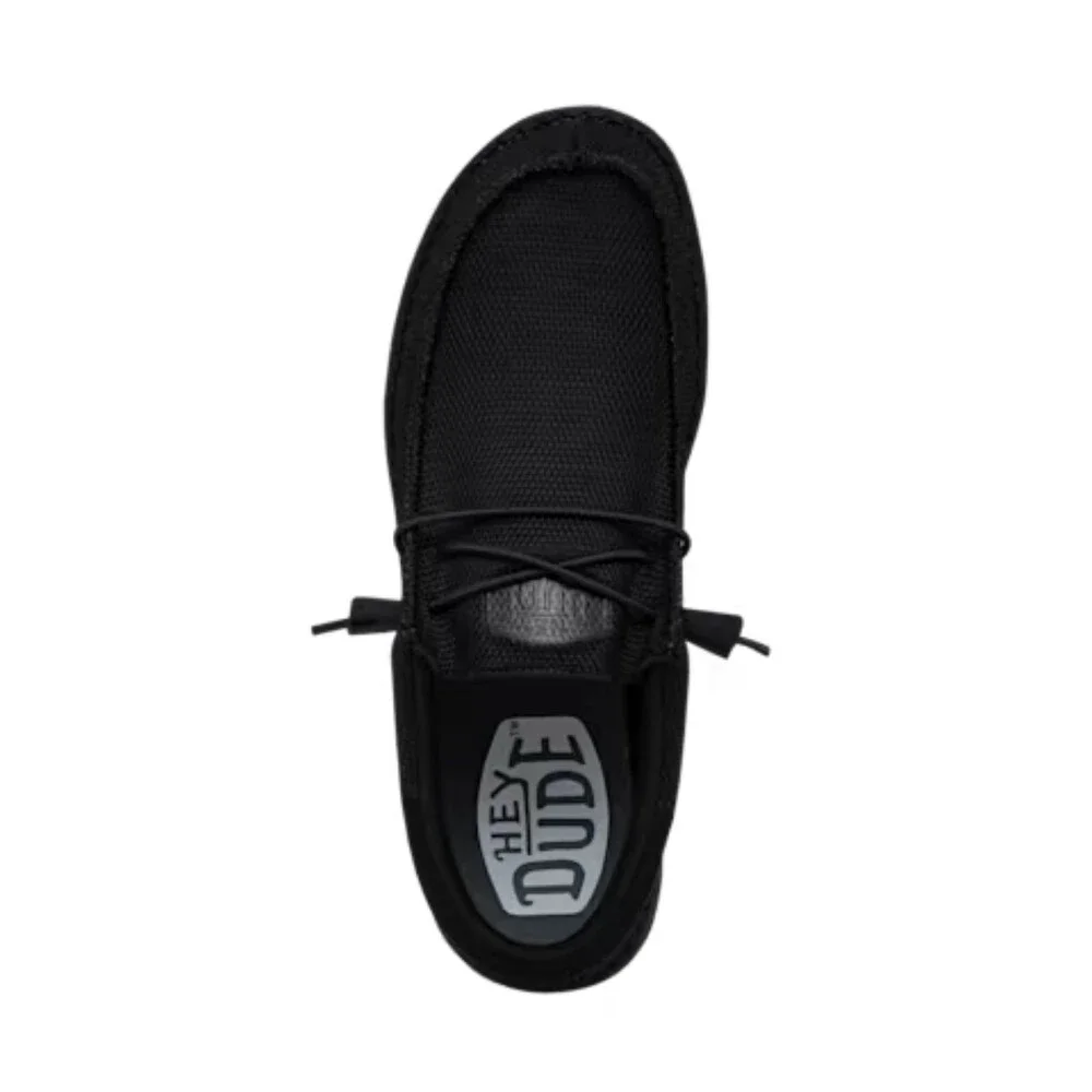 Hey Dude Wally Funk Mono 40011-0XS Men's 9 M Black Slip On Casual Shoes ZOGG3697